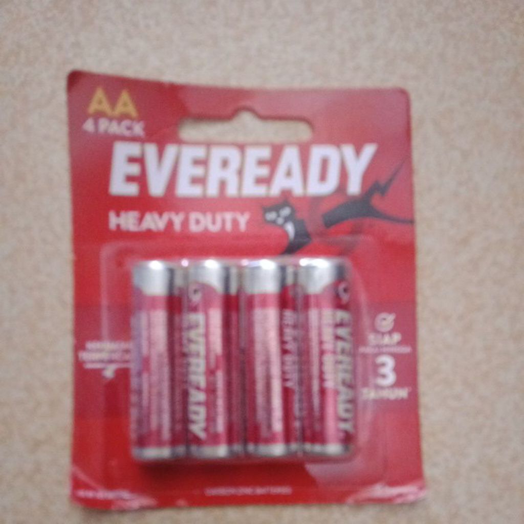 Baterai Eveready AA