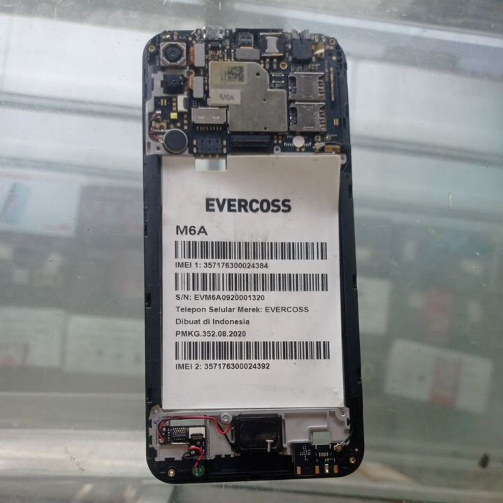 mesin Evercoss m6a normal