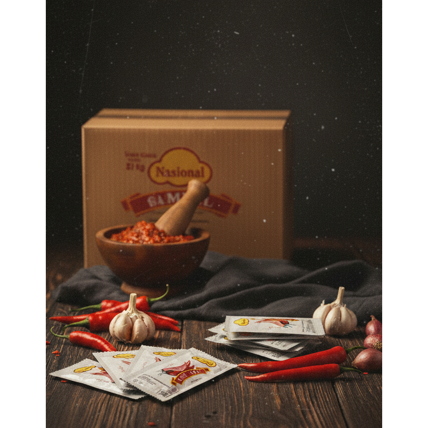 Saos Sambal Nasional Sachet 9gr