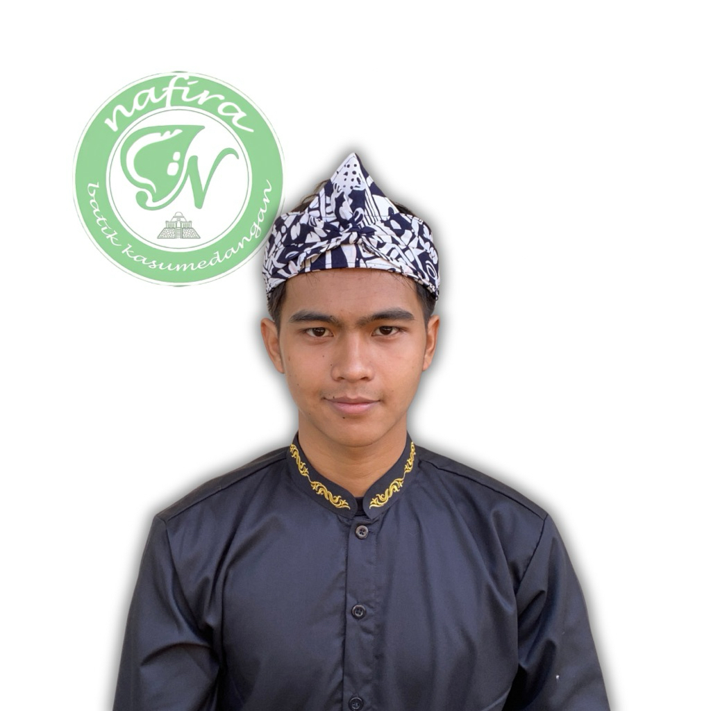 Totopong Batik | Iket Sunda Instan | Topi Adat Sunda | Topi Batik