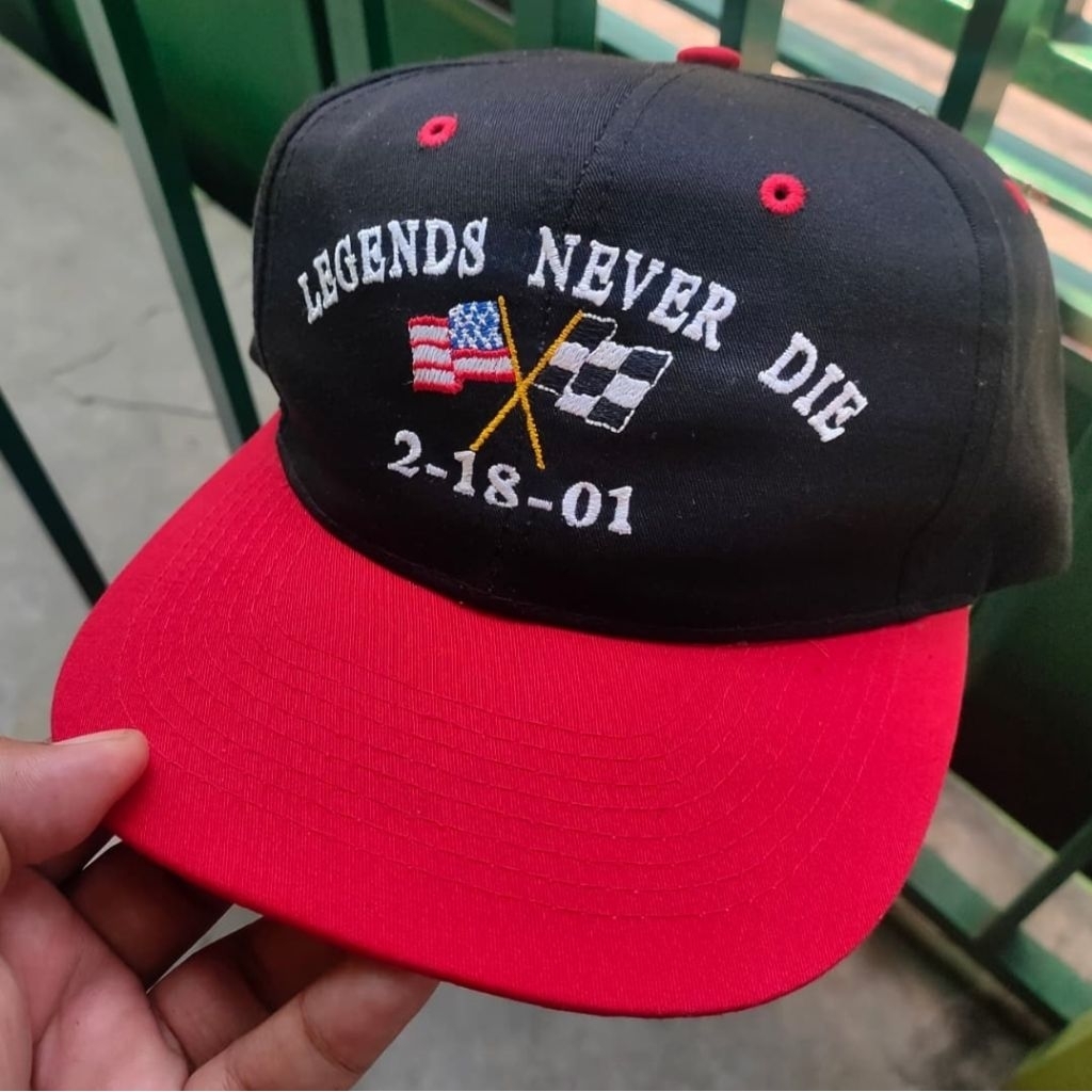 topi vintage legend nascar