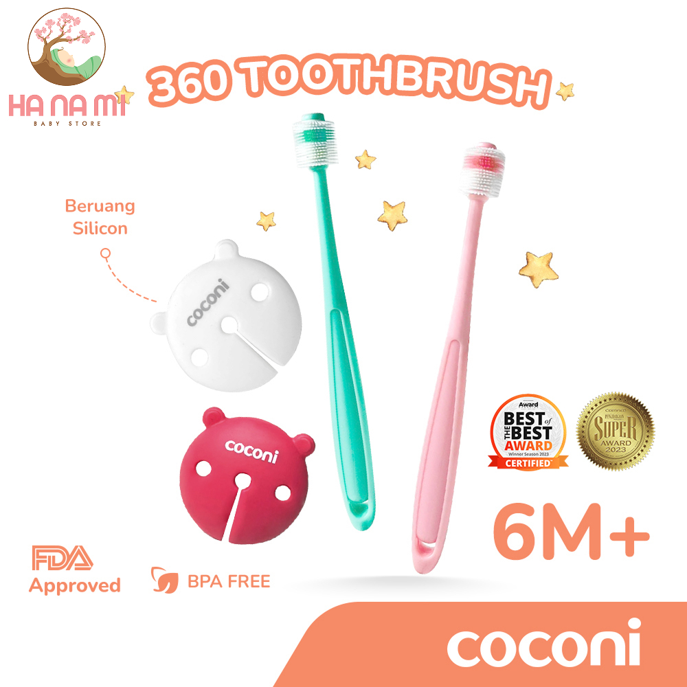 Coconi 360 Baby Toothbrush Nano Toothbrush