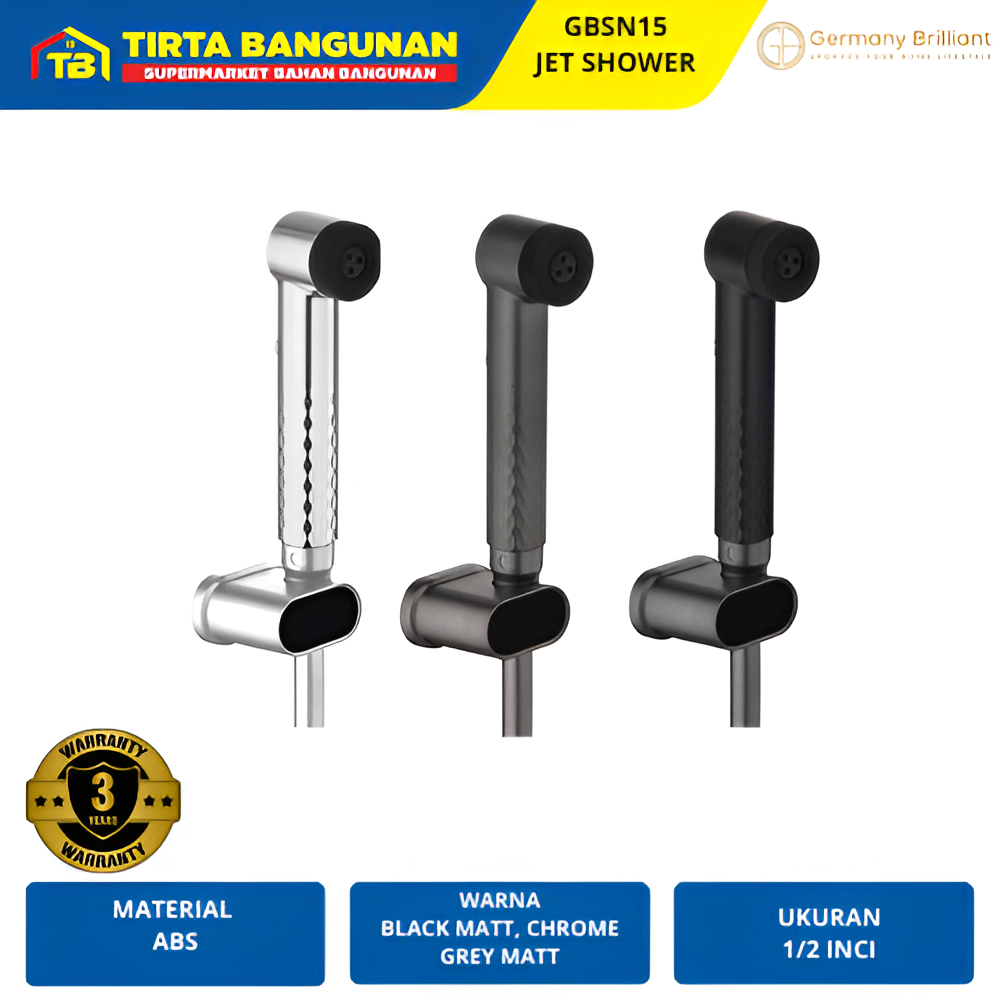 GERMANY BRILLIANT GBSN15 SHOWER SPRAY JET SHOWER TOILET SHOWER BIDET TOILET DUDUK