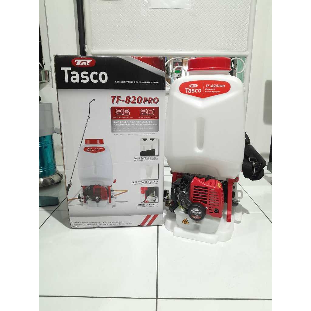 Tasco TF 820 Pro Sprayer 20L 2 Cycle Engine Knapsack Mesin / Mesin Semprot