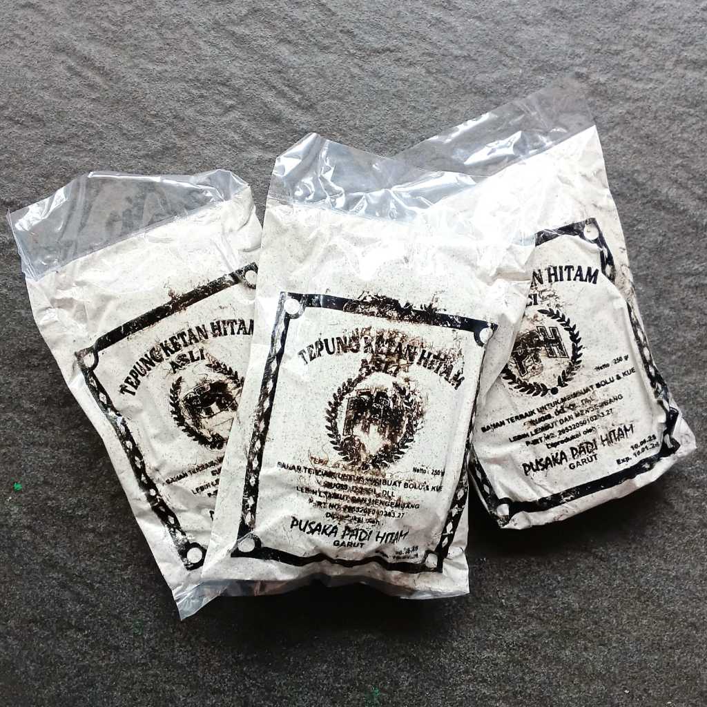 

Tepung Ketan Hitam Pusaka Padi Hitam 250gr ( Pak ) [ Original ]