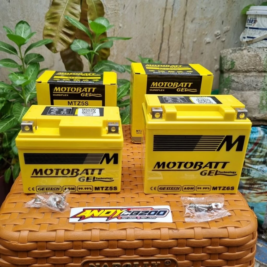 aki motobatt original mtz5s mtz6s beat satria vario