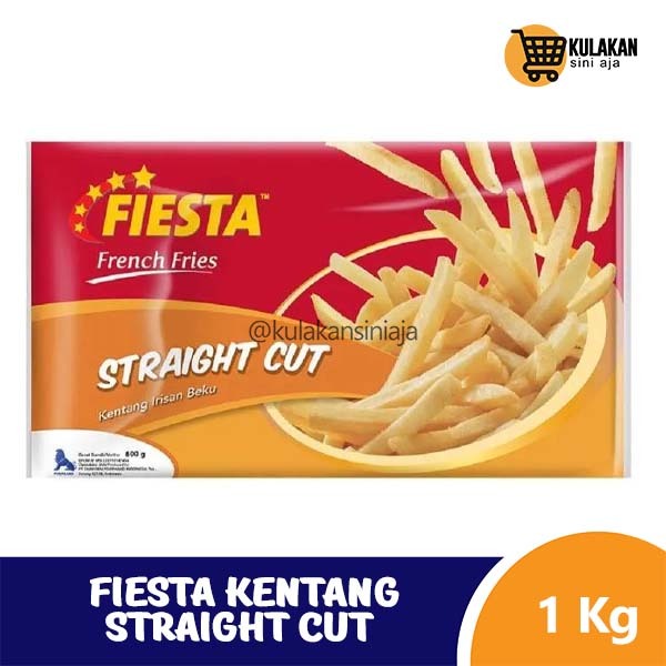 

Fiesta Kentang Goreng Potongan Straight Cut 1 Kg
