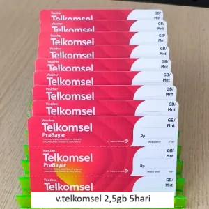 v.telkomsel 2,5gb 5hari