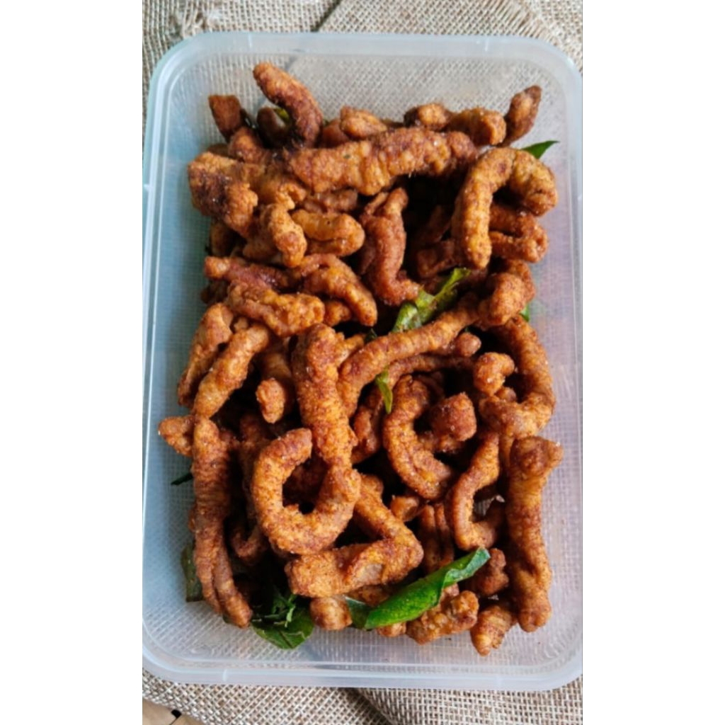 

KERIPIK USUS ( LAGI VIRAL ) PEDAS+DAUN JERUK 150g