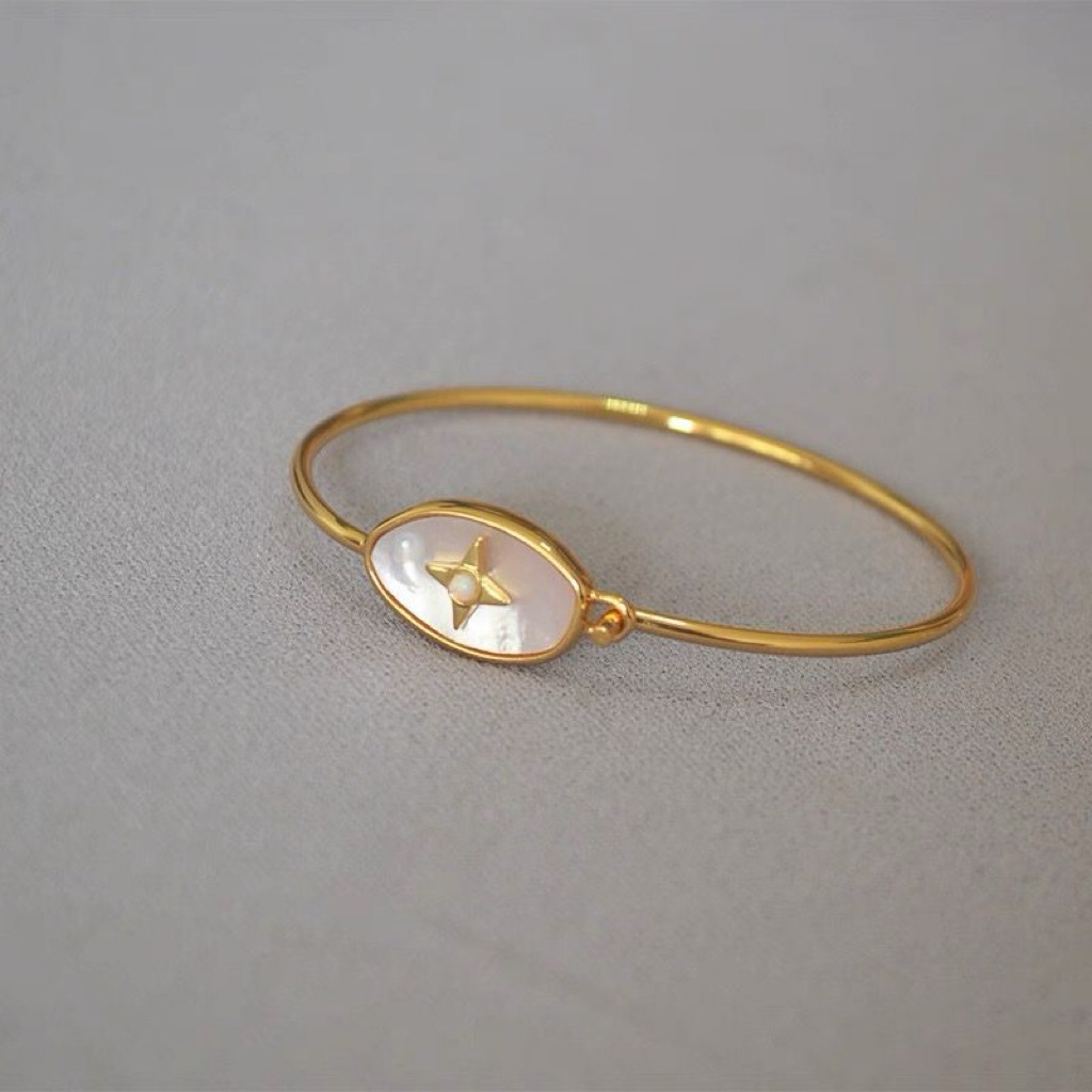 VESTIGE | Ala Bangle - Gelang Bangle Fashion Wanita Lapis Emas 18K