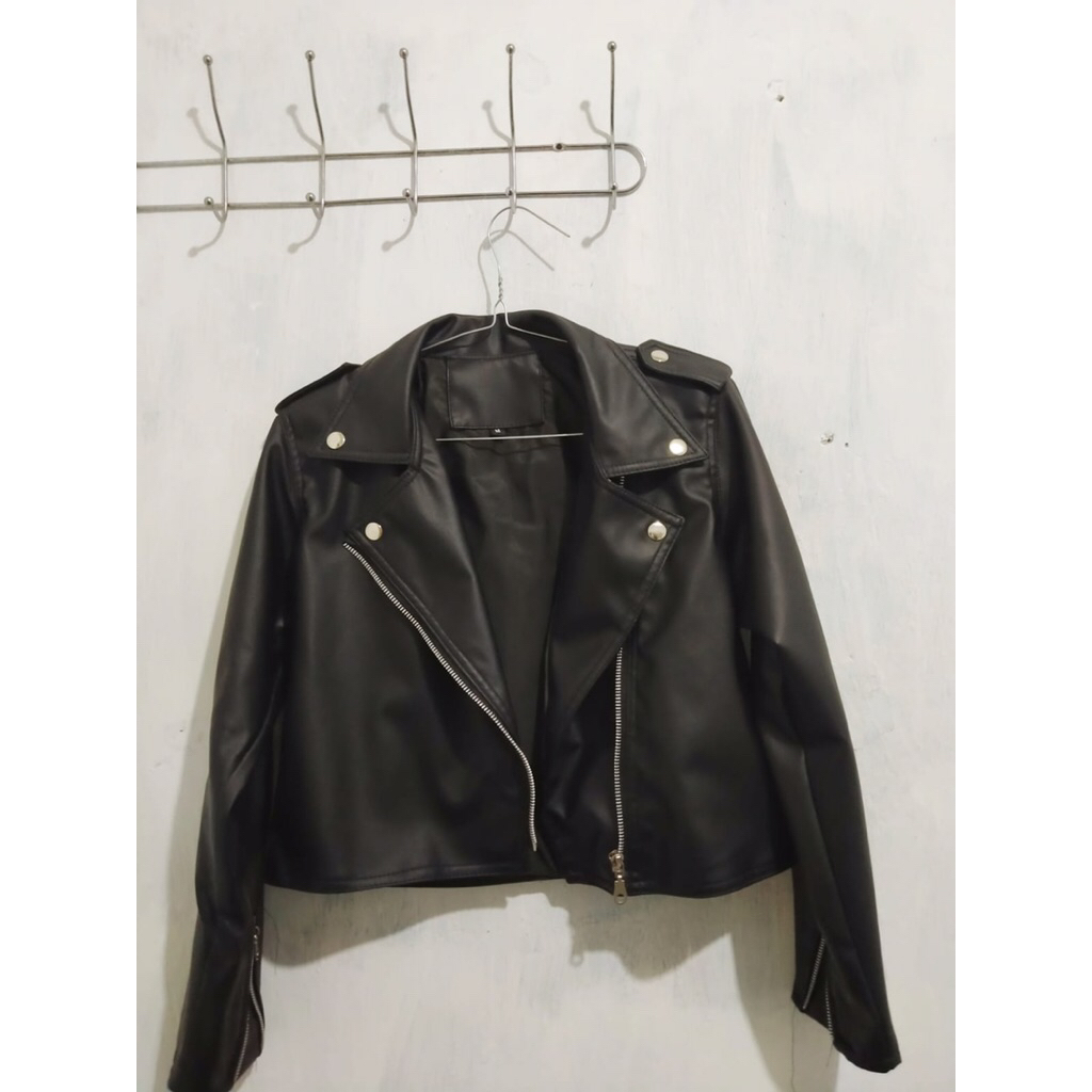Preloved Leather Jacket