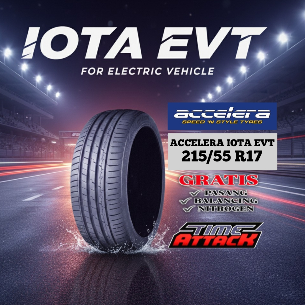 Ban Mobil HRV 215 55 Ring 17 Merk Accelera Iota Evt Ban Mobil R17
