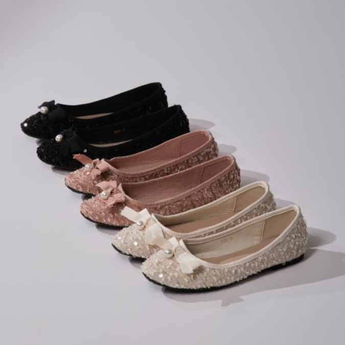 Mandys Shoes - Flats - Pearl