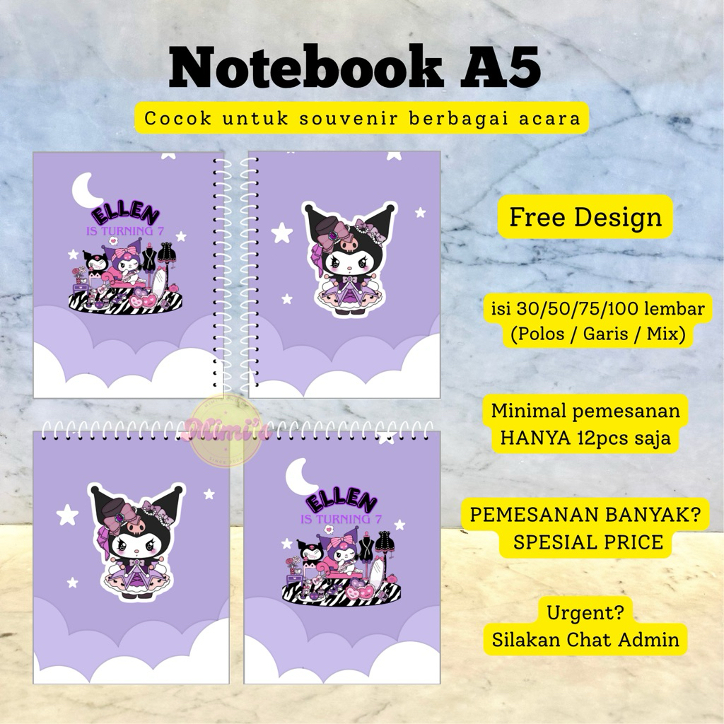 

Notebook Ring Souvenir Ulang Tahun Anak Souvenir Pernikahan Souvenir Seminar