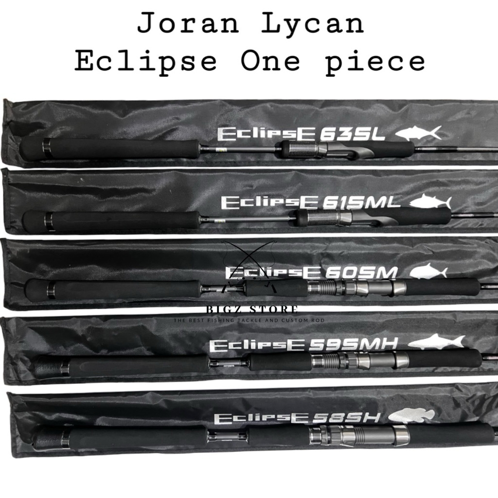 JORAN LYCAN ECLIPSE SERIES ONE PIECE  PE 0,6-1,2 1-3 2-4 3-6 4-8 JORAN  BLANK KARBON KOLAM LAUT GALA