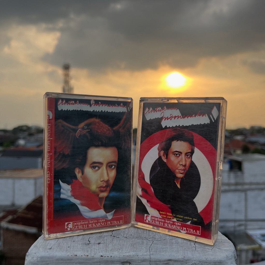 kaset pita double album guruh soekarno putra untukmu indonesiaku 1 & 2