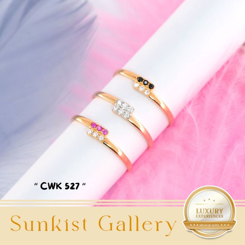 CINCIN WANITA TERBARU MODEL PERMATA INDAH EMAS ASLI EMAS MUDA KADAR 6K (300) & 8K (375) CINCIN WANIT