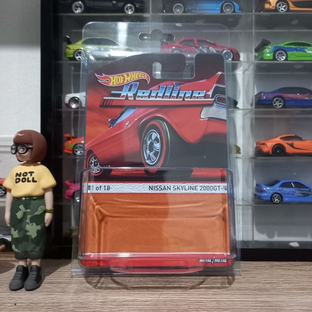 Custom Card Nissan Skyline 2000GT-R Redline Hot Wheels
