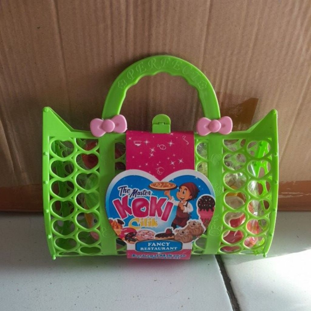 mainan masakan tas