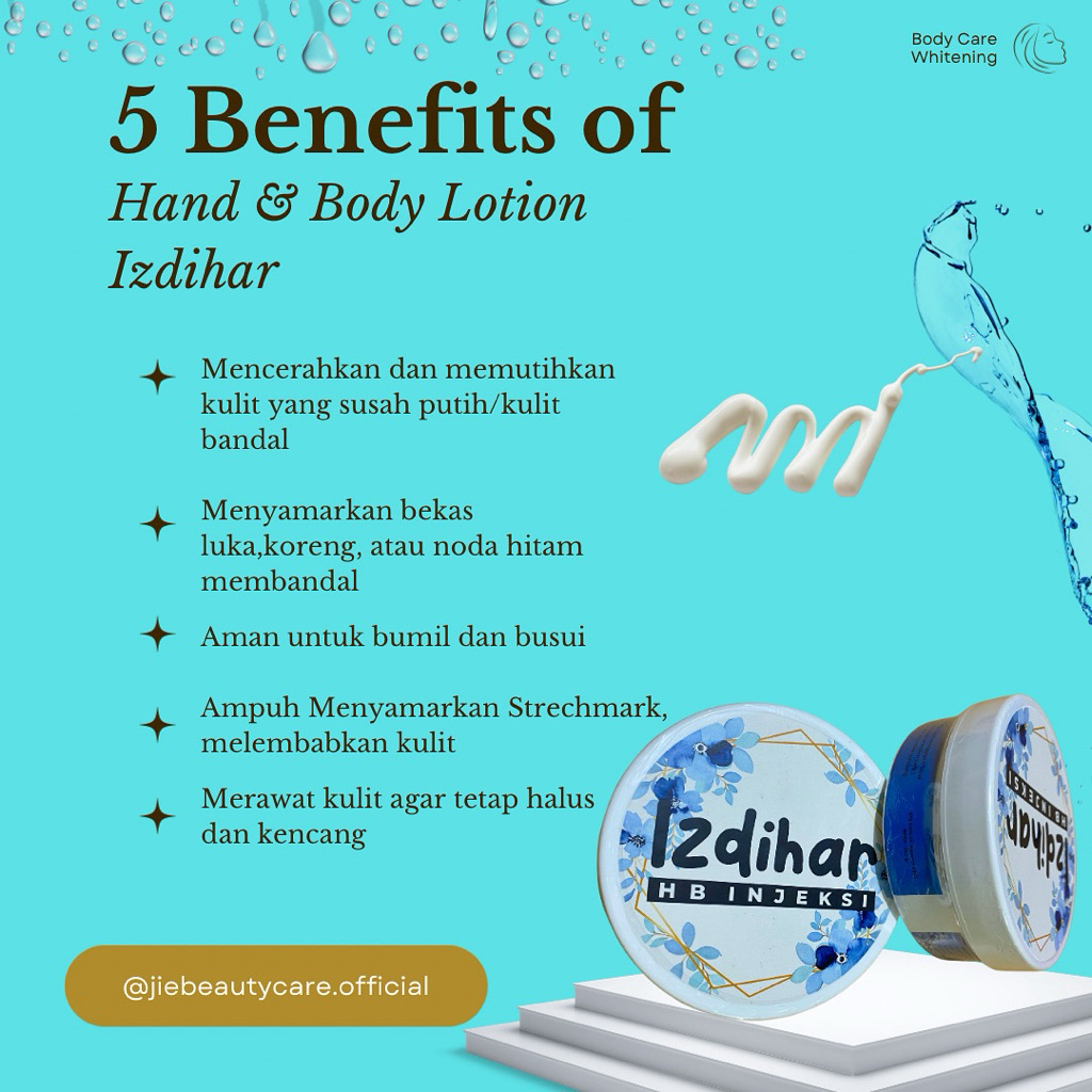 HB Pemutih Izdihar 250gram (UNTUK KULIT BADAK/SUSAH PUTIH)