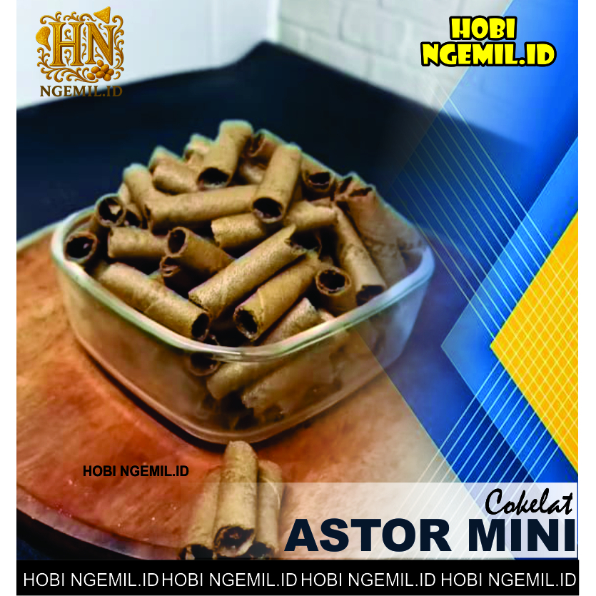 

Wafer stick (Astor) Mini Rasa coklat 100 - 250gr HOBI NGEMIL.ID oleh oleh bandung