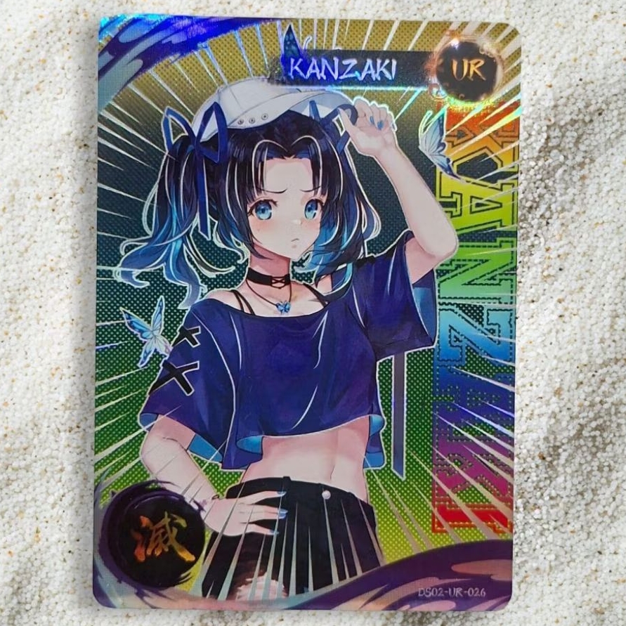 Kartu CCG Demon Slayer Aoi Kanzaki UR