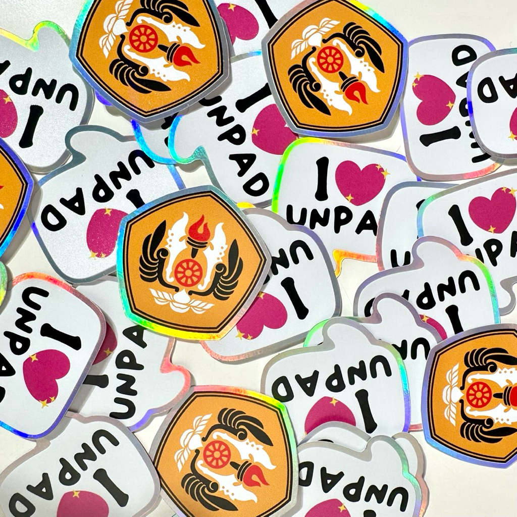 Sticker Universitas / Sticker ITB UNPAD / Sticker Satuan Universitas / Sticker Logo Kampus ITB UNPAD