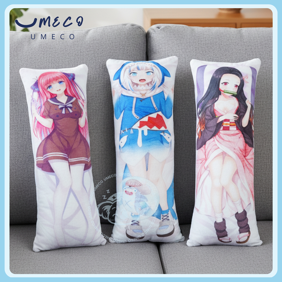 UMECO - Bantal Dakimakura Mini Custom 60x22cm | ANIME |  ATTACK ON TITAN AOT SHINGEKI NO KYOJIN | JU
