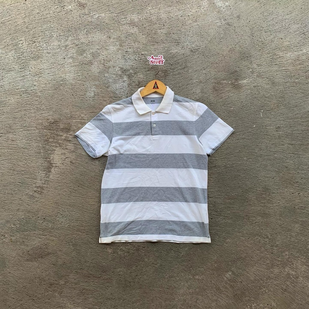 Polo Shirt Uniqlo Strip PSU186