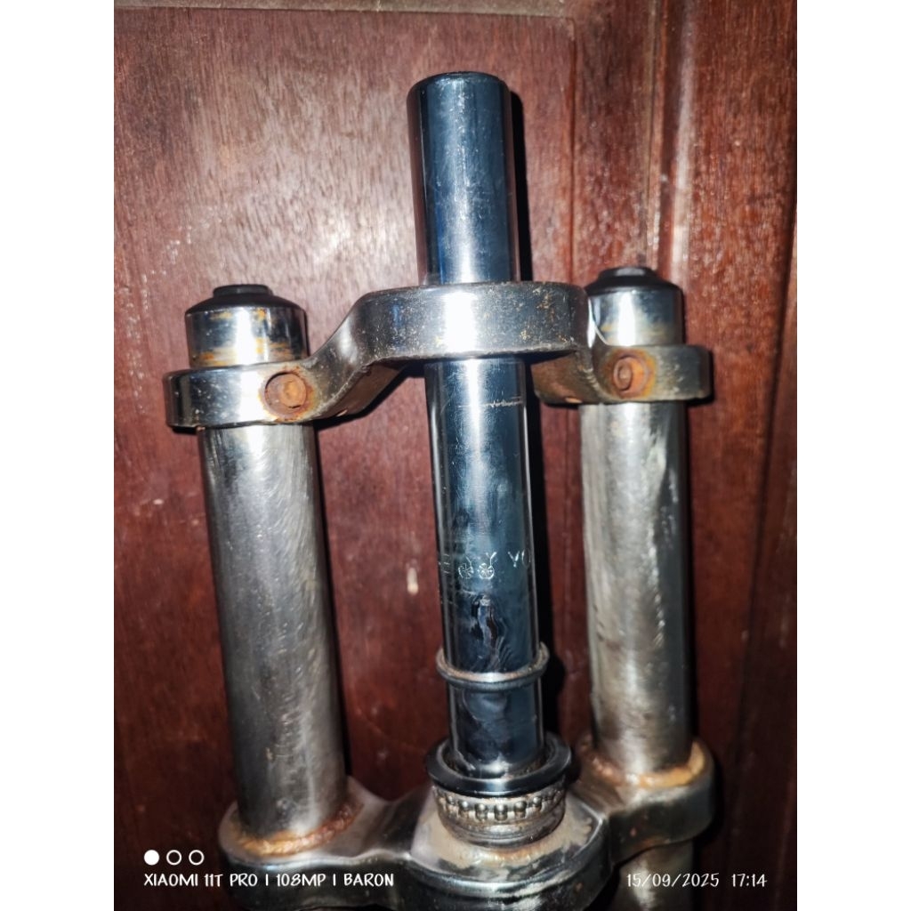 Fork sepeda gunung mtb doublecrown double crown 26 vintage retro MTB Downhill DH badak stachion od 3