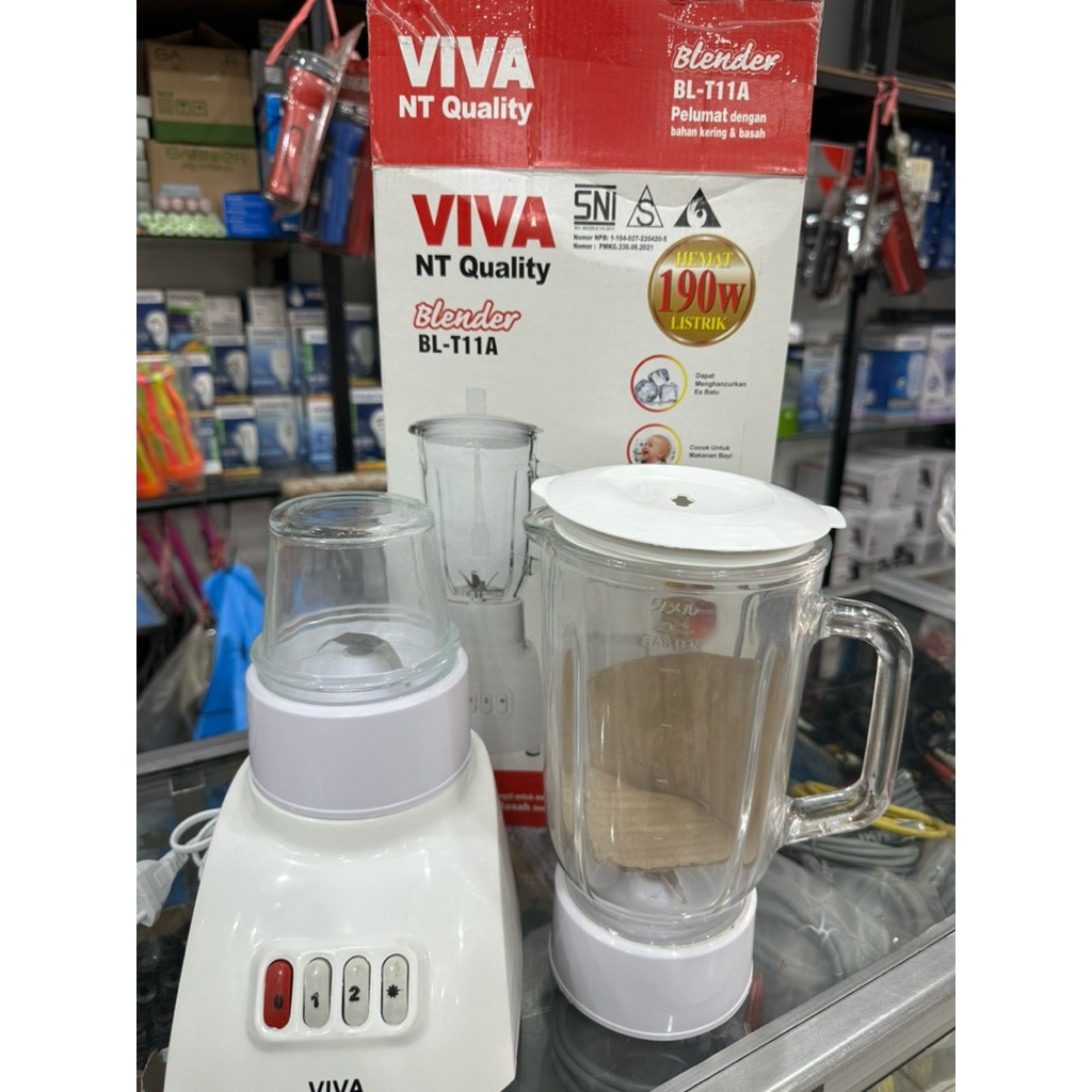 Viva NT Quality Blender BL-T 11A – Blender Praktis & Serbaguna
