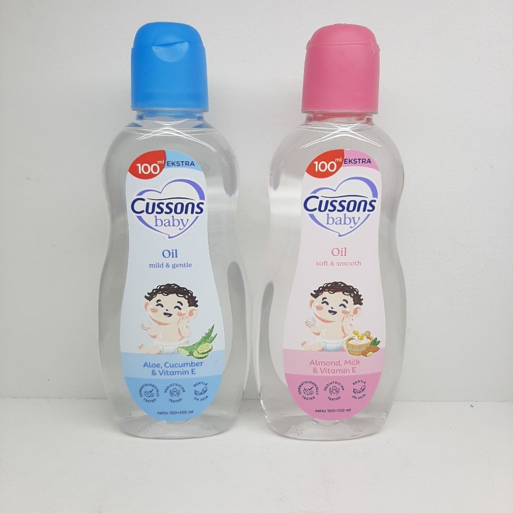 CUSSONS BABY OIL EKSTRA 100+100ML ORIZINAL