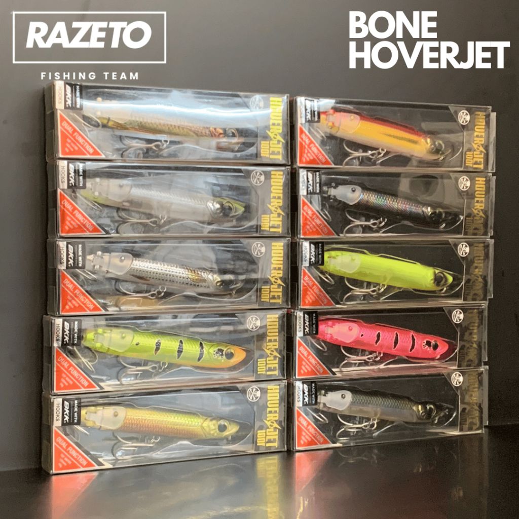 UMPAN BONE HOVERJET 100F WITH HOOK BKK