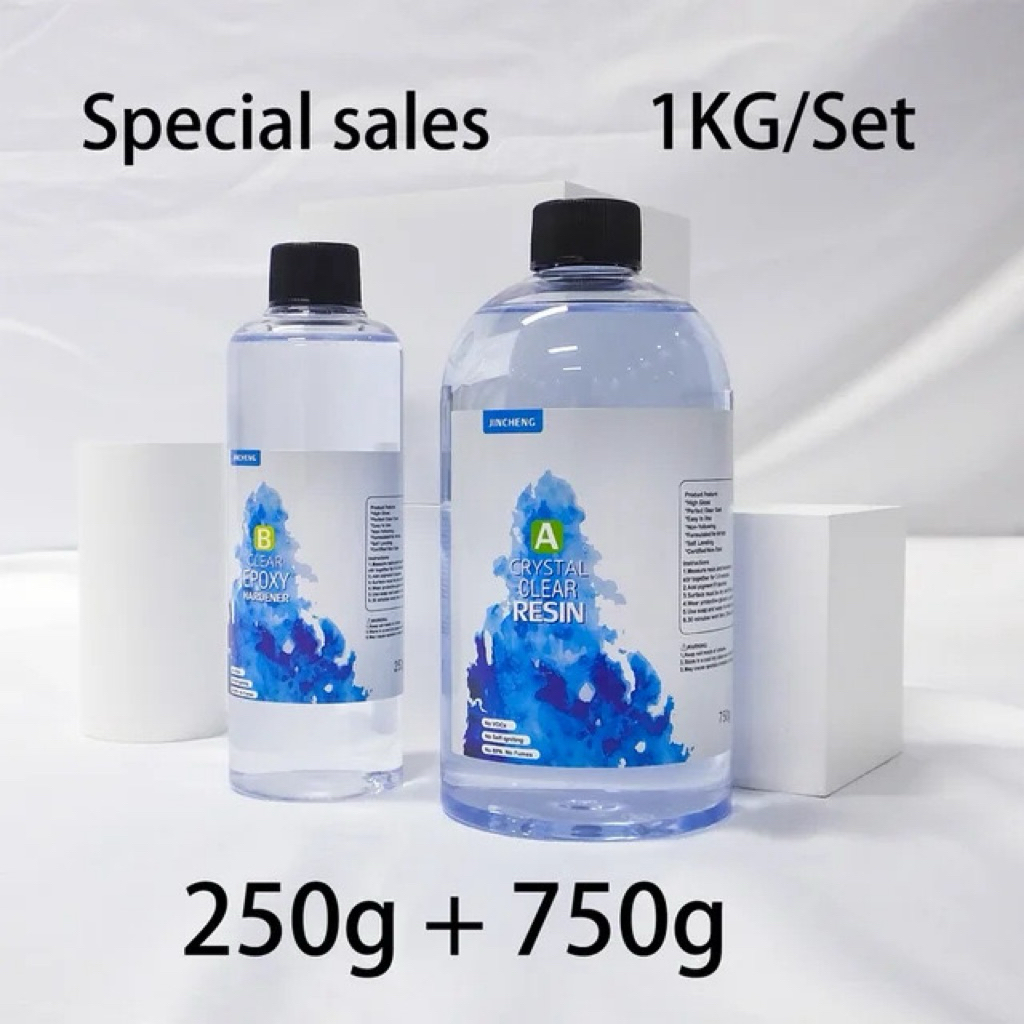 Resin Bening Lycal Keras 1011  - Resin lycal Bening + Hardener