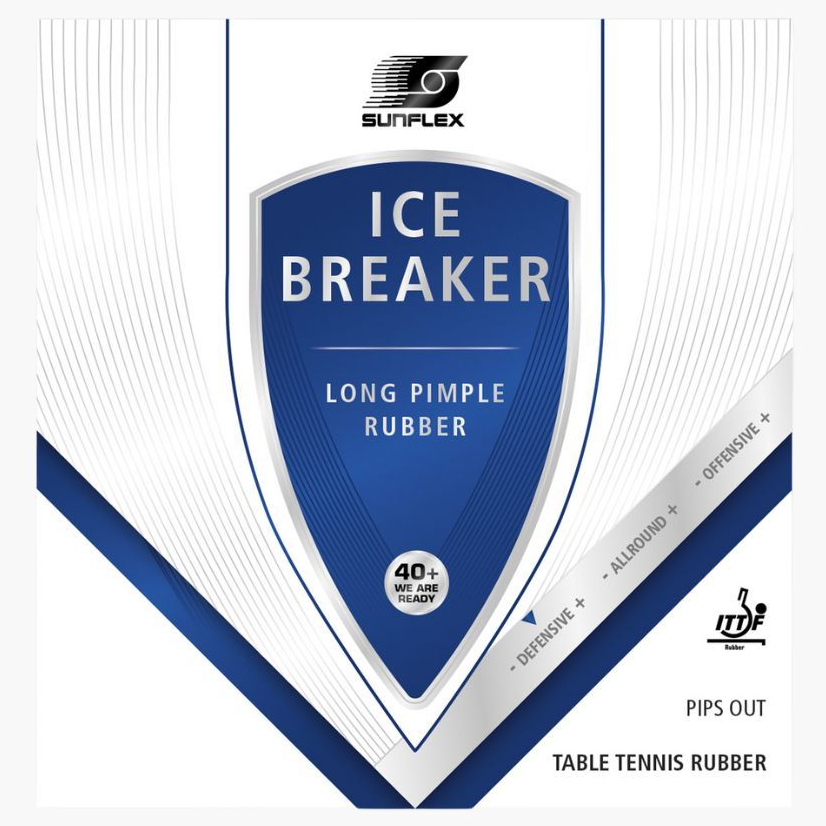 Sunflex Ice Breaker OX – Karet Pingpong Bet Tenis Meja Bintik Bertahan