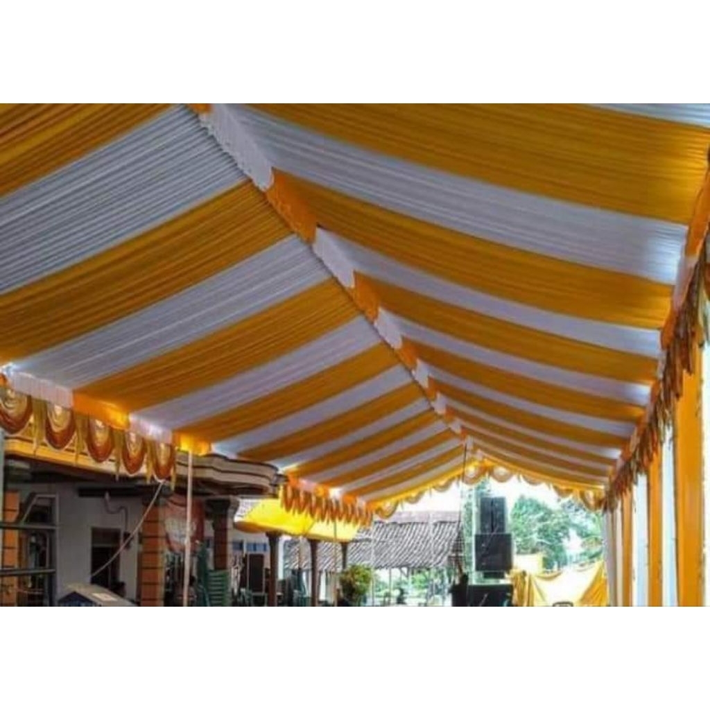 Plafon Sisir Tenda uk 4x6 / Plapon tenda model serut / Plafon tenda