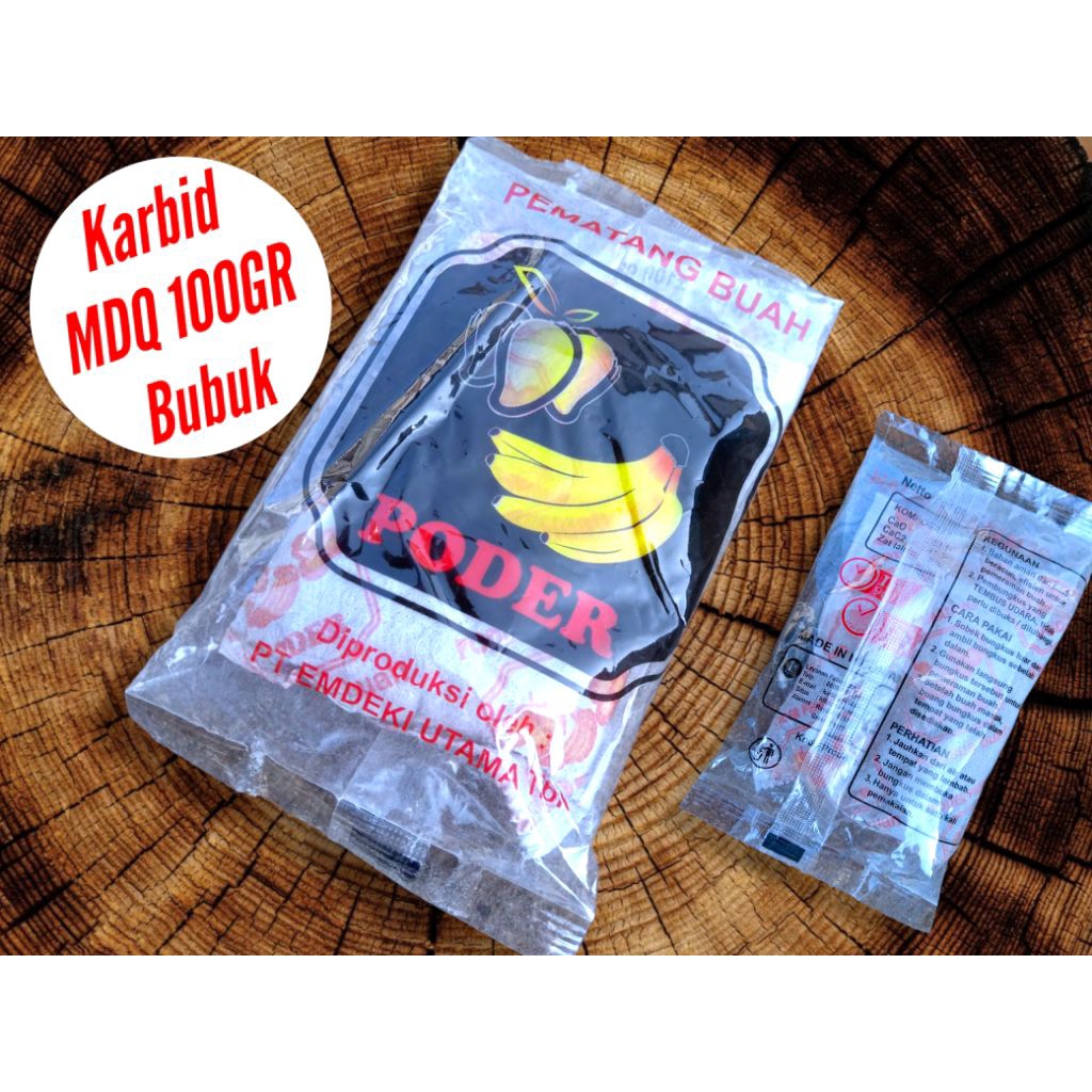 Karbit bubuk MDQ buah / karbit bubuk pematang buah / 100 gram / karbid