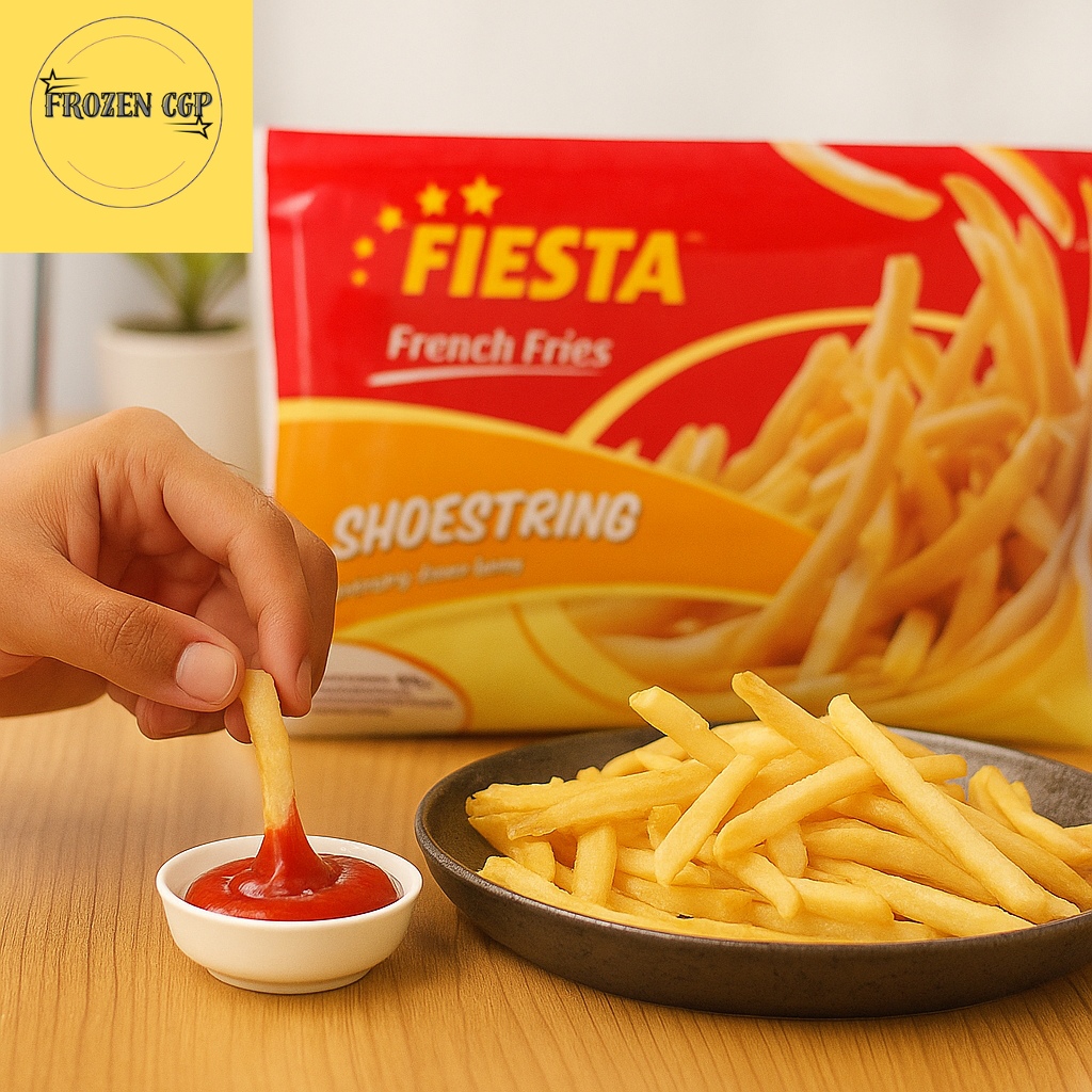 

Fiesta french fries shoestring 500gr kentang goreng
