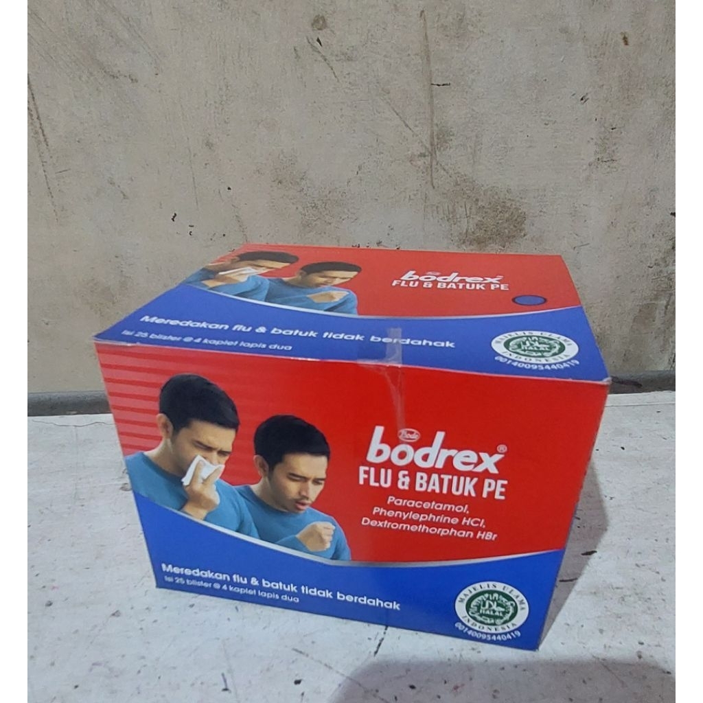 Bodrex flu dan batuk 1 box