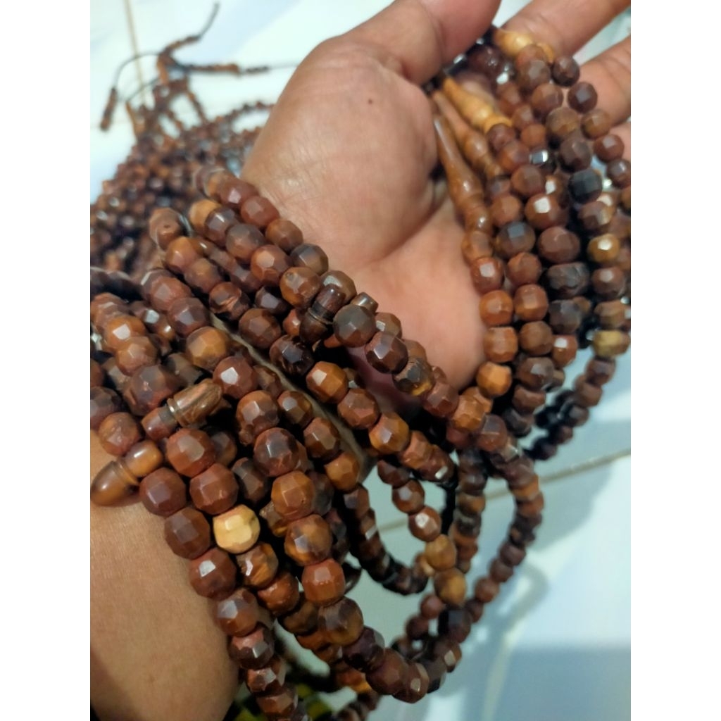 tasbih kokka cutting diamond 8mm /tasbih 99 butir asli kokka motif crystal