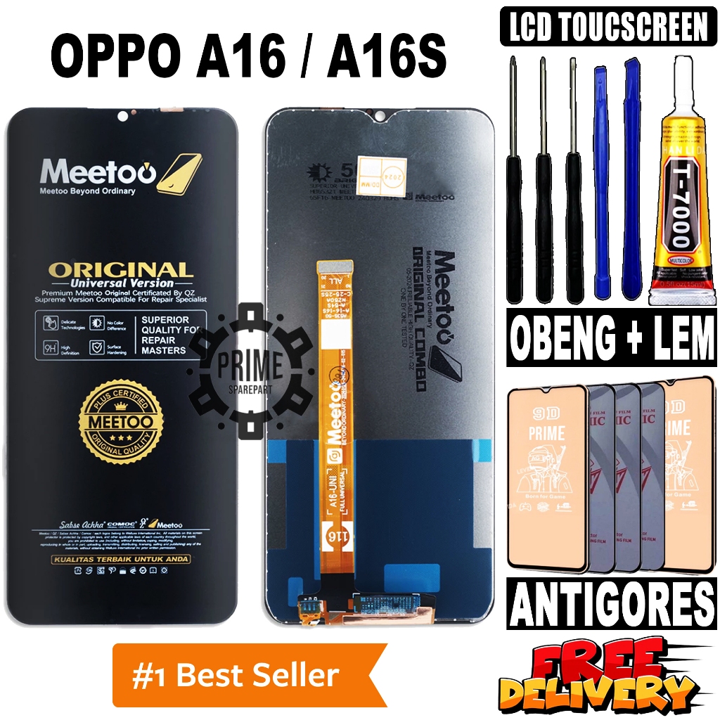 LCD OPPO A16 / A16S ORIGINAL OEM LCD TOUCHSCREEN OPPO A16 / A16S FULLSET