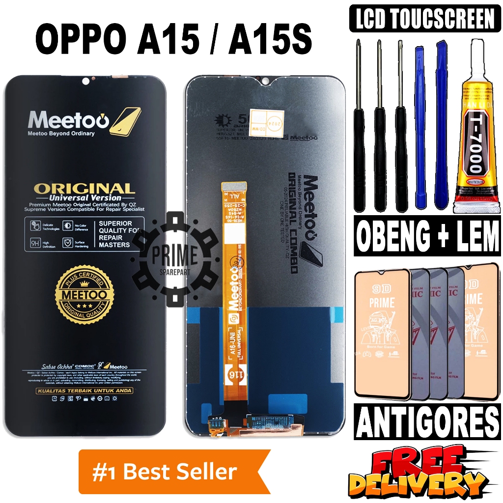 LCD OPPO A15 / A15S ORIGINAL OEM LCD TOUCHSCREEN OPPO A15 / A15S FULLSET