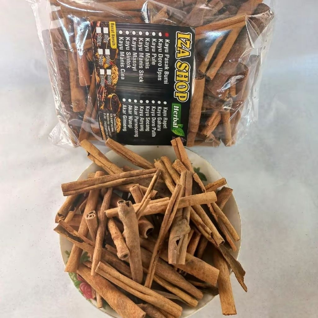 

Kayu Manis Kering Asalan 100gr