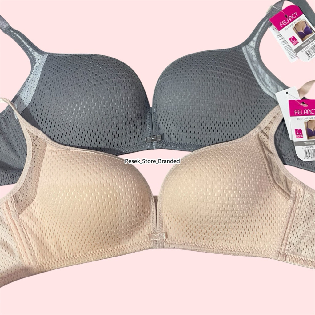Felancy Bra Bra Felancy BH Felancy tanpa kawat Cup C Original asli murah