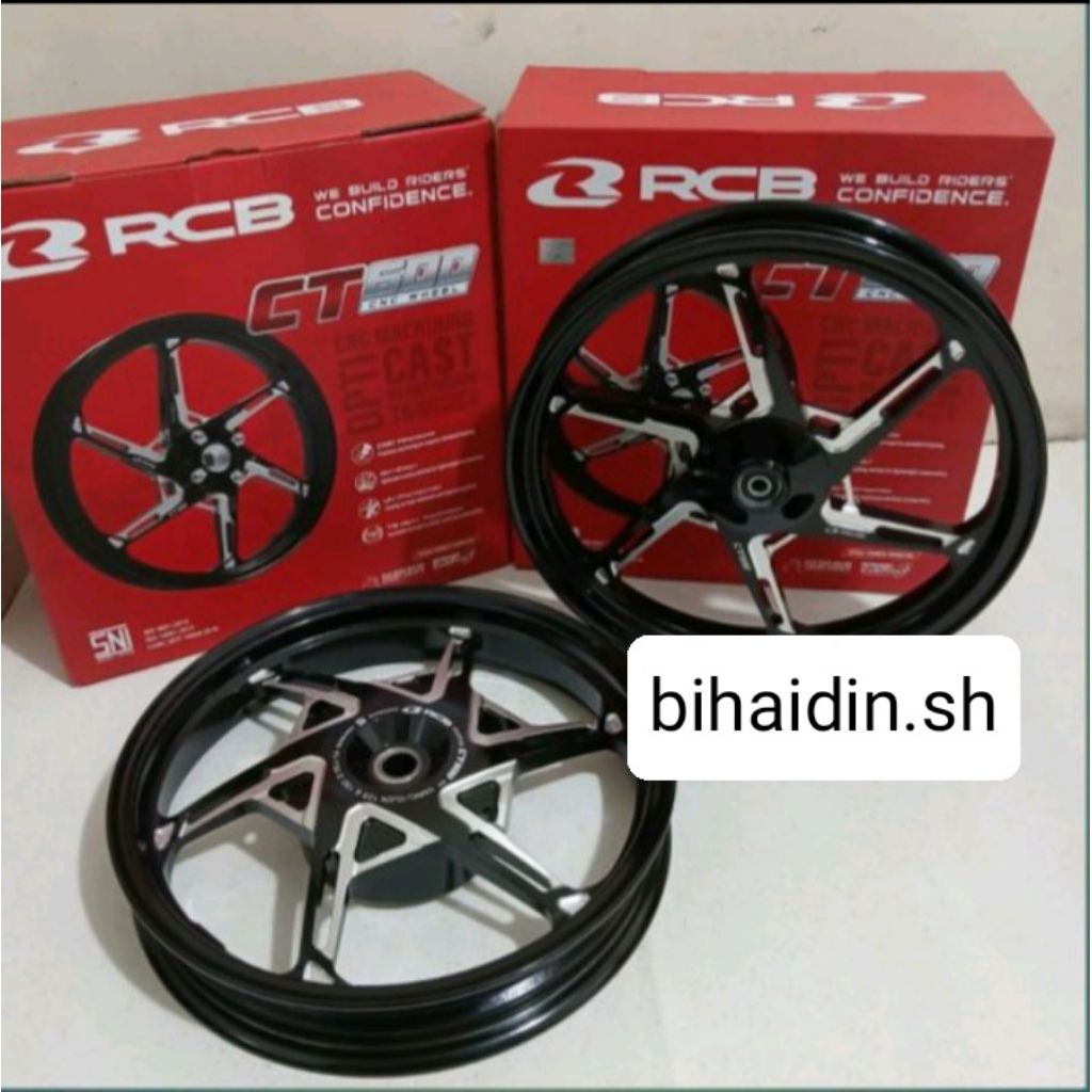 velg rcb ct600 cnc ring 14 185/215 vario kzr 125,vario led 125/150,vario new keyles 125/150