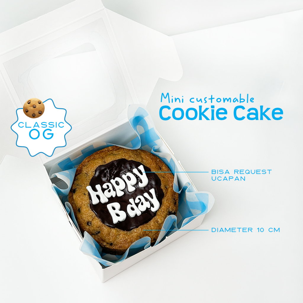 

Aldough Mini Cookie Cake Premium - Birthday Cake/Custom Cake | by Aldough