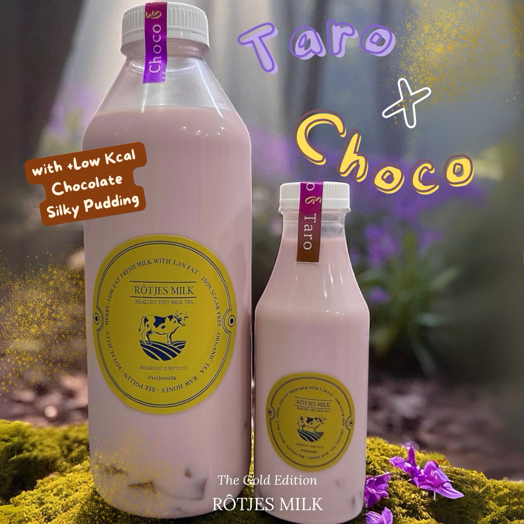 

Rotjes Milk LIMITED GOLD EDITION “Taro X Choco”