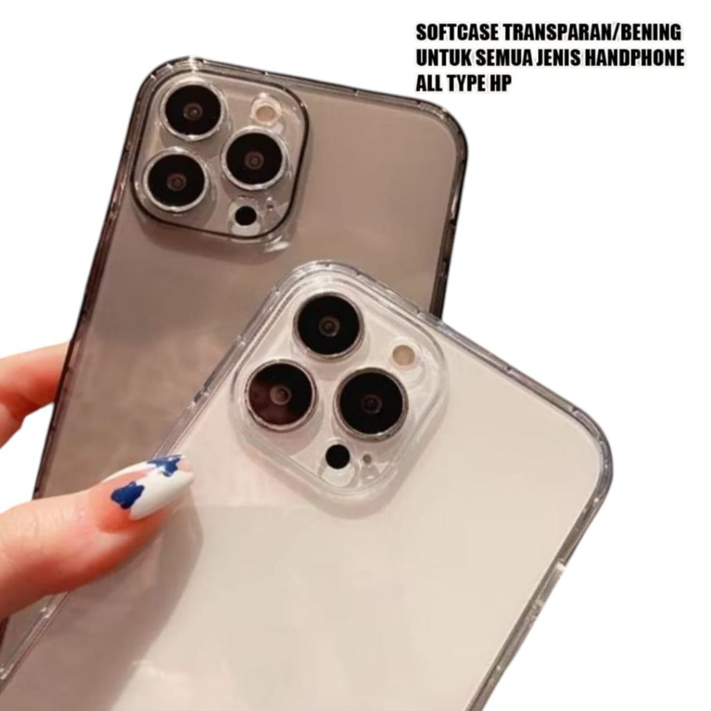 SoftCase Casing Clear Four Oppo  A6/A6X/A6 Pro/A5/A5X/A5 Pro/A3/A3X/A5i/A60/A58/A78/A15/A15S/A16/A54