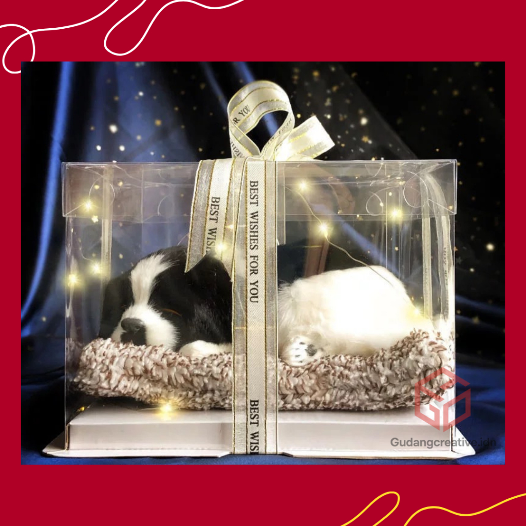 ANJING HERDER - KADO VALENTINE ULTAH BONEKA TIDUR