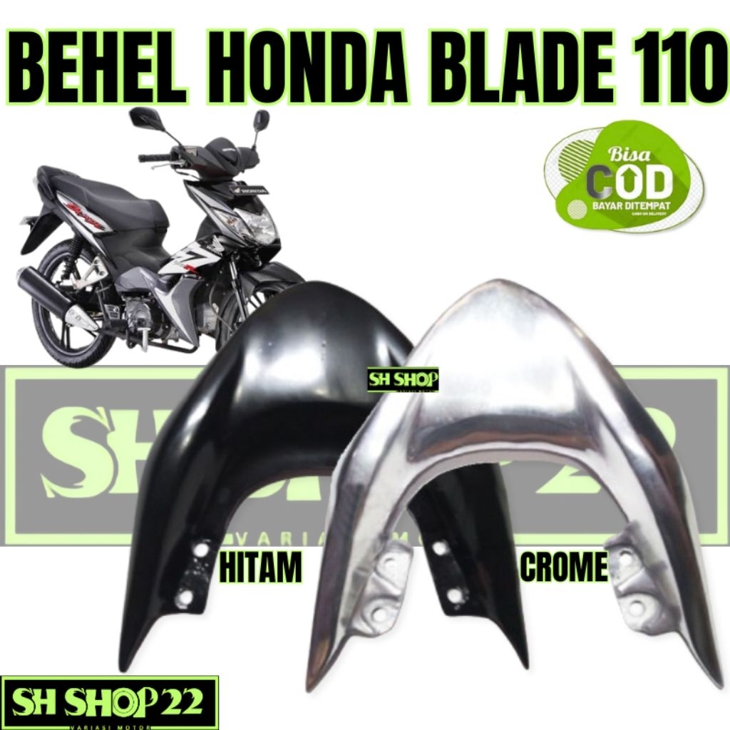 Behel blade behel begel pegangan jok belakang honda blade 110